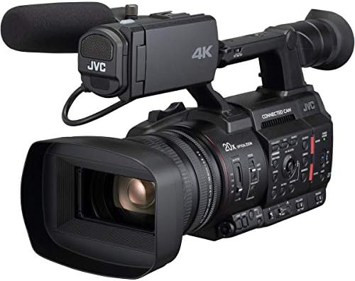 JVC GY-HC500U 4K UHD כף יד מצלמת וידיאו מחובר
