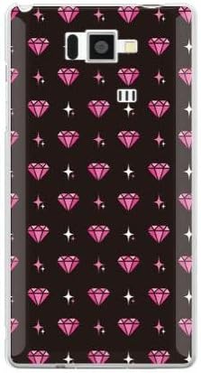 Yesno Diamond Pink / עבור Aquos טלפון Serie ISW16SH / AU ASHA16-PCCL-201-N144