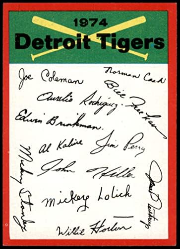 1974 TOPPS DETROIT TIGERS TIGER