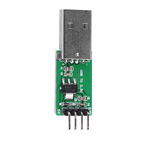 FAFEICY CE009 מודול אספקת חשמל USB, 5V עד 3.3V DC-DC Step-down עבור מודול ממיר BUCK עבור Raspberry Pi