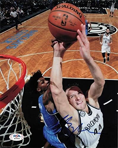 Bojan Bogdanovic חתום 8x10 Photo PSA/DNA Brooklyn Nets חתימה - תמונות NBA עם חתימה