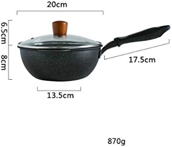 מרק סיר-שאינו מקל כיריים גז תנור עבור רב-פונקציה בישול סיר פחות קטר פאן ביתי ווק עם מכסה