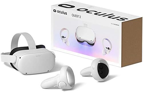 Oculus Newest Quest 2 VR 256GB צרור לבילויים לחג חג המולד המשפחתי, אוזניות משחק מתקדמות של מציאות מדומה כל אחד