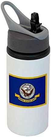 בקבוק ספורט של ExpressItbest 22oz - חטיבות חיל הים האמריקני - אפשרויות רבות