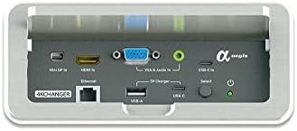 ממיר אות קלט Multi AV 4K/60Hz - HDMI, VGA עם 3.5 ממ, מיני DP, USB מסוג C עד 4K/60Hz פלט HDMI