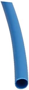 X-deree polyolefin חום התכווץ צינור כבל צינור שרוול 30 מטר באורך 1.5 ממ כחול דיה פנימי (Manga de Cable de Alambre de tubo termocontraíble