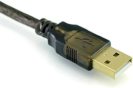 כבל תוסף USB של TechToo, 32 רגל USB 2.0 כבלים פעילים משחזר כבל סוג A זכר לנקבה עם צ'יפס בוסטר אות מובנה