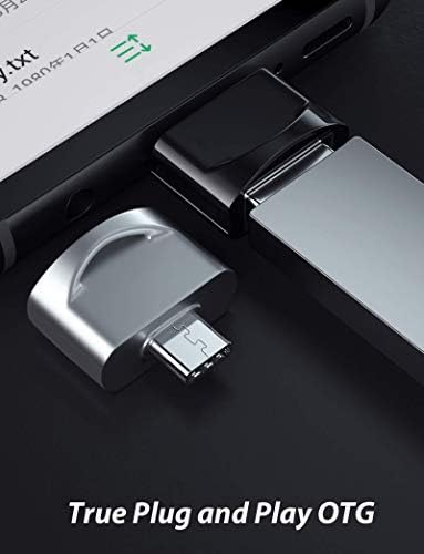 Tek Styz USB C נקבה ל- USB מתאם גברים תואם ל- Sony Xperia 5 II שלך עבור OTG עם מטען Type-C. השתמש במכשירי הרחבה כמו מקלדת, עכבר, מיקוד,