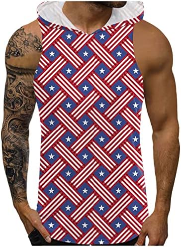 חבילה של גברים חולצות גברים חיצוני כושר רופף עצמאות יום קיץ פנאי מודפס ספורט סלעית גברים חולצות