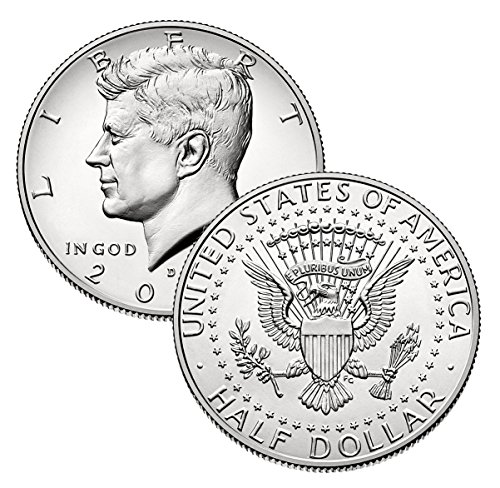 P, D Kennedy Half Dollar 2 סט מטבעות לא מחולק