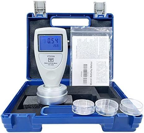 Vtsyiqi פעילות מים מדדי מנתח מנתח מנתח כלים למדי פעילות מים מוני צג 0 עד 1.0AW דיוק 0.02AW כבל נתונים USB עם תוכנה LCD Digital תצוגה דיגיטלית