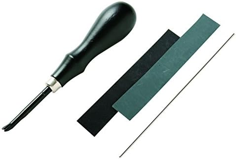 Craft Sha KS Series Leathercraft Edger Bevelling Tool 1.4 ממ No.4 Deluxe Edge Beveler, לקצוות חלקים ופינות בעבודות עור