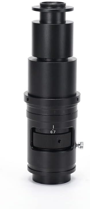 אביזרי smicroscope למבוגרים 0.7x-5x הגדלה זום C-Mount עדשת אובייקטיבית 180x 120x למיקרוסקופ מיקרוסקופ מיקרוסקופ