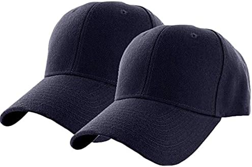 כובע כובע קיץ ספורט כובעי גברים לריצה 2 PC אביזרי כובע בצבע אחיד בקיץ.