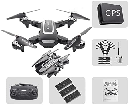 PureUV HJ38 GPS Drone Wifi Quadcopter 4K מצלמה מצלמה מתקפלת מצלמת מזלט RC HD FPV 120 ° מצלמה כפולה צילום אווירי מקצועי