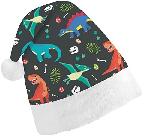 שמח דינוזאור חג המולד כובעי בתפזורת מבוגרים כובעי חג המולד כובע לחגים חג המולד ספקי צד
