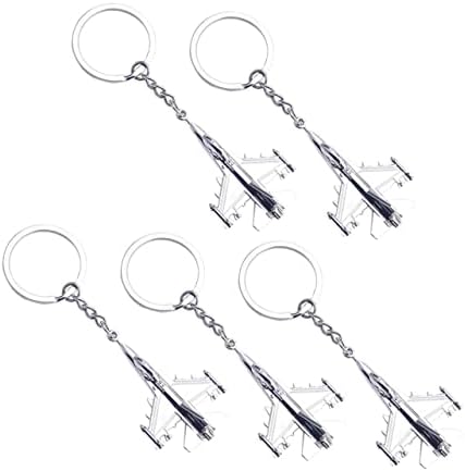 5 יחידות מפתח שרשרת מיני מחזיק מפתחות נירוסטה קסמי סגול מחזיק מפתחות מסע מחזיק מפתחות מתכת מטוס מחזיק מפתחות נירוסטה מחזיק מפתחות תיק