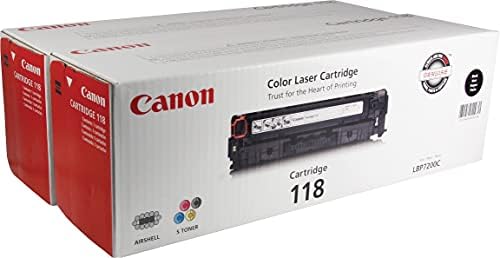 Canon 2662B004 מחסניות טונר, שחור, 2/PK באריזה קמעונאית