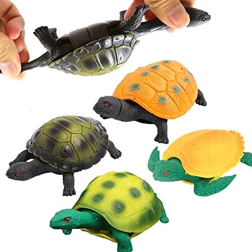 צעצועי צבים, סטים של צב צב גומי בגודל 5 אינץ